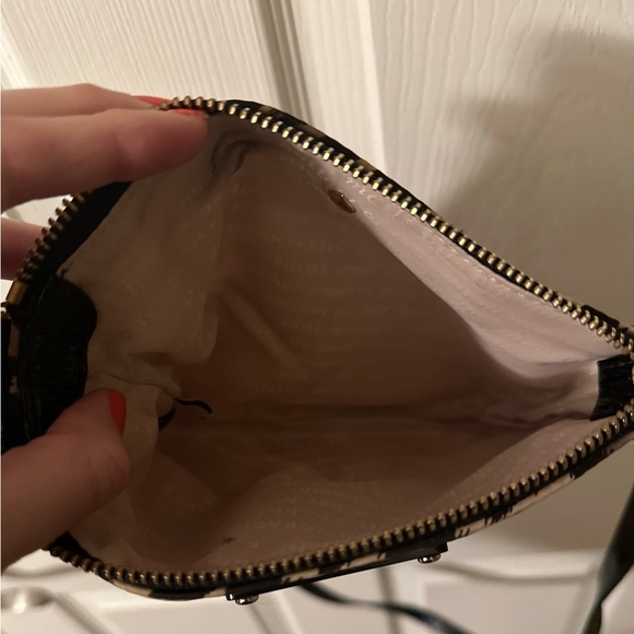 Kate Spade Leopard Vinyl Small Crossbody Bag - Picture 5 of 7